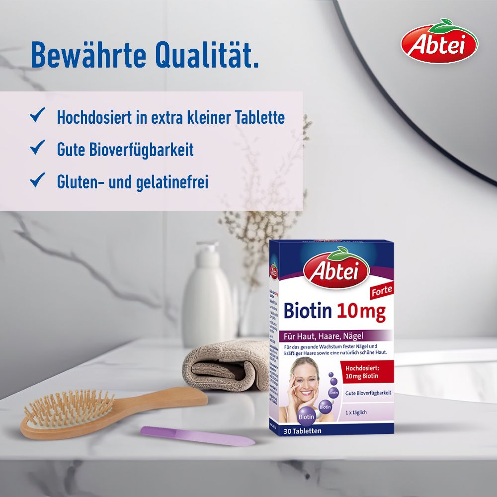 Abtei Biotin 10 mg 30 St Tabletten