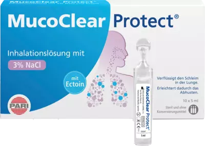 MucoClear Protect 10X5 ml Inhalationslösung