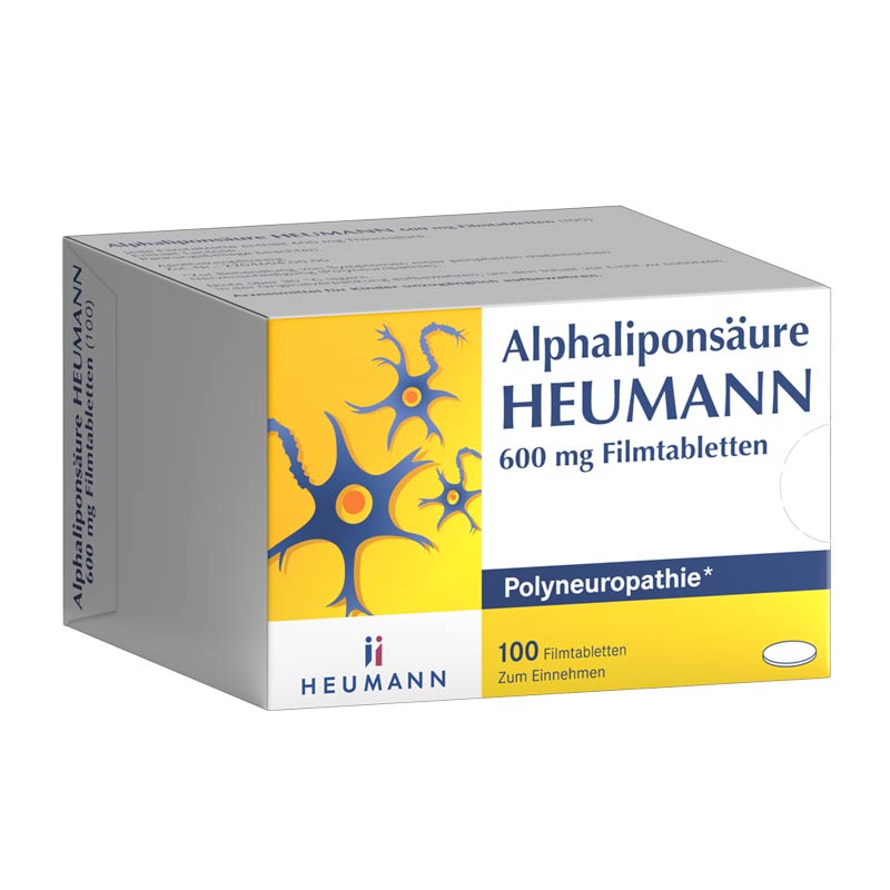 Alphaliponsaäure HEUMANN 600mg Filmtabletten 100 St Filmtabletten