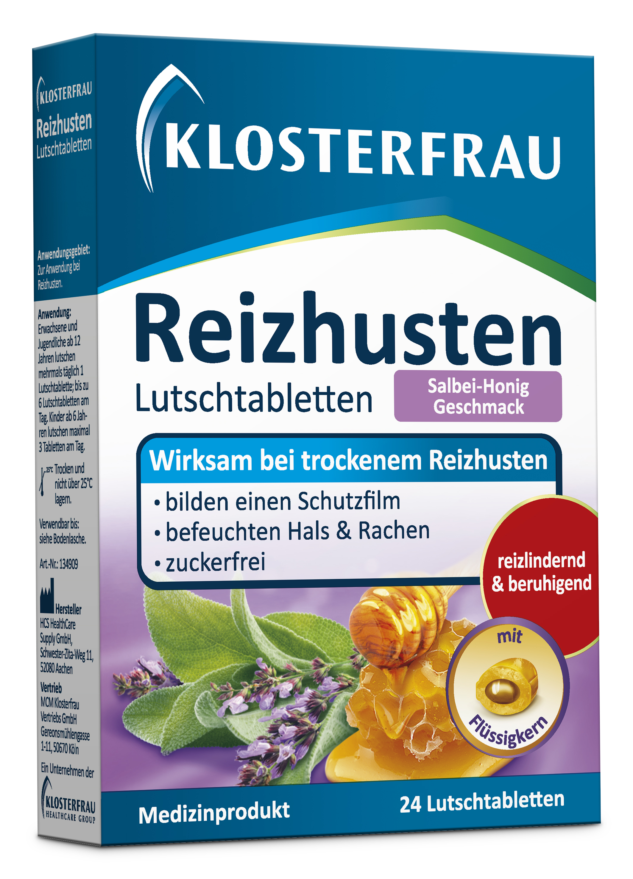 KLOSTERFRAU Reizhusten Lutschtabletten 24 St Lutschtabletten