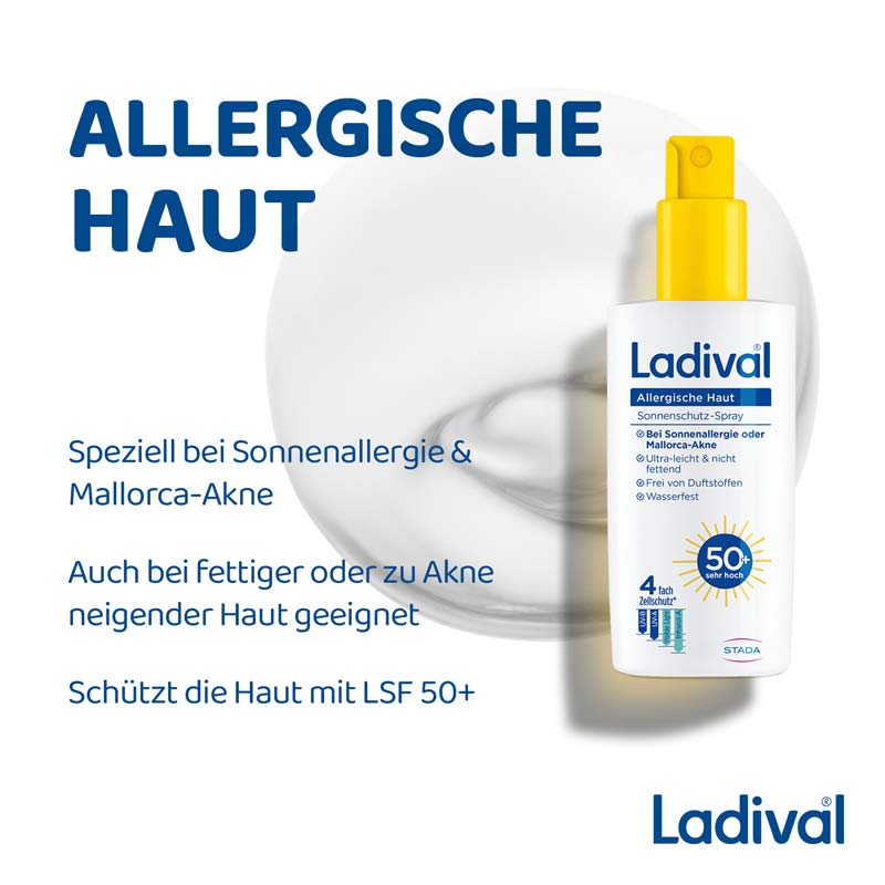 Ladival Allergische Haut Sonnenschutz-Spray LSF 50+ 150 ml Spray
