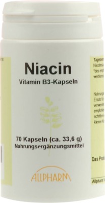 NIACIN KAPSELN 70 St Kapseln