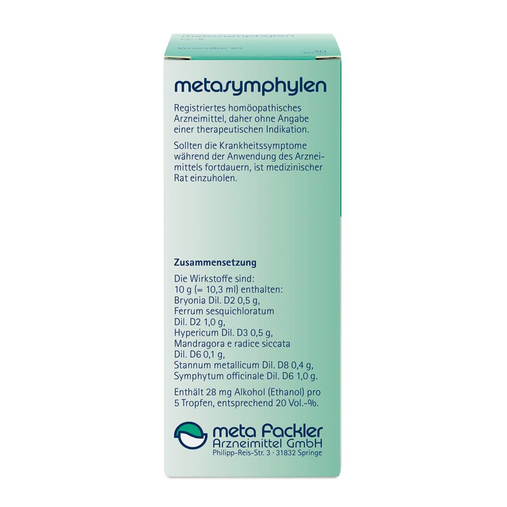 METASYMPHYLEN Tropfen zum Einnehmen 50 ml Mischung