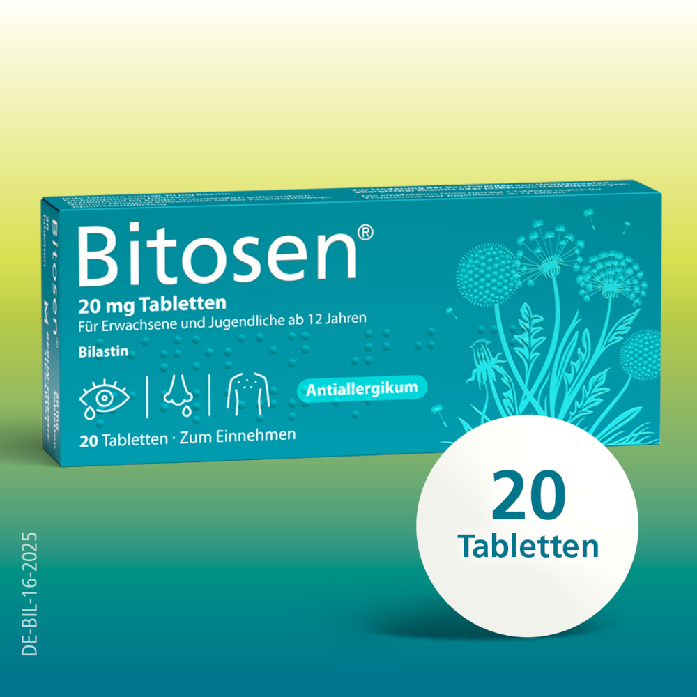 Bitosen 20 mg Antiallergikum 20 St Tabletten