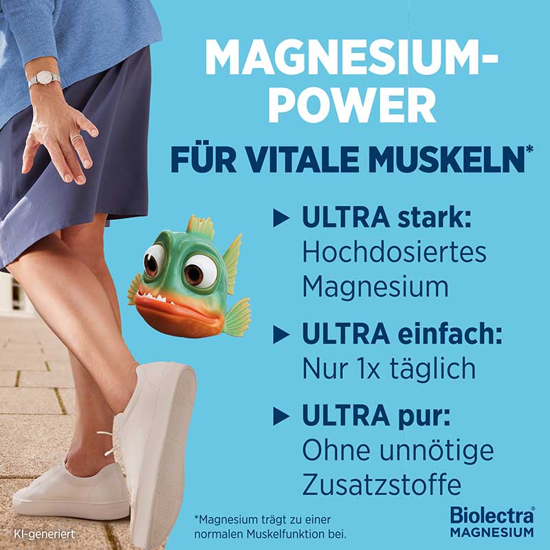 Biolectra MAGNESIUM 400mg ULTRA  40 St Kapseln