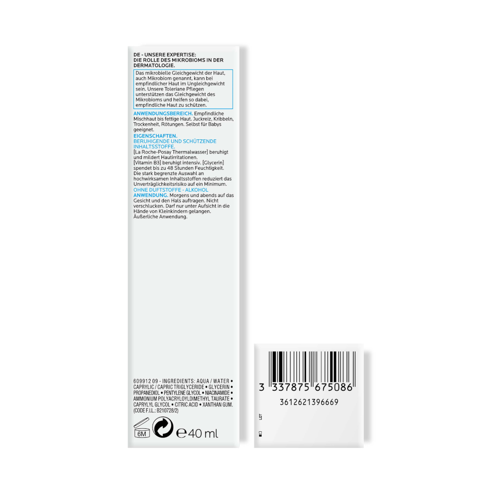 LA ROCHE-POSAY TOLERIANE SENSITIVE FLUID 40 ml Creme