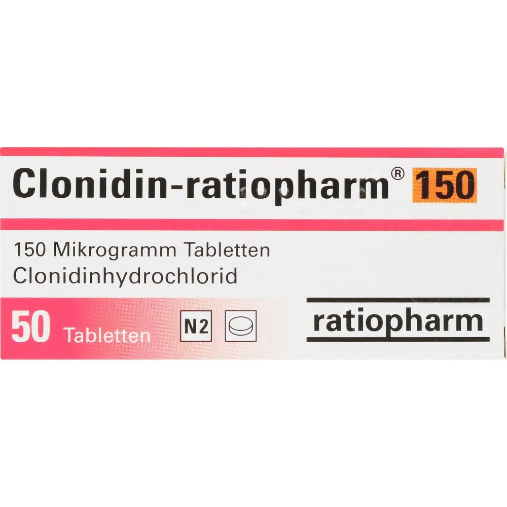 Clonidin-ratiopharm 150 50 St Tabletten