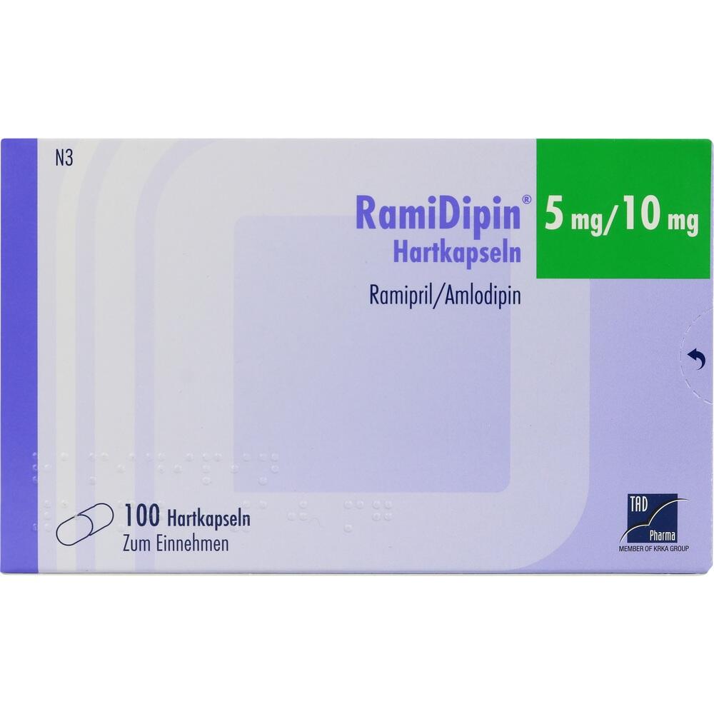 RamiDipin 5mg/10mg 100 St Hartkapseln