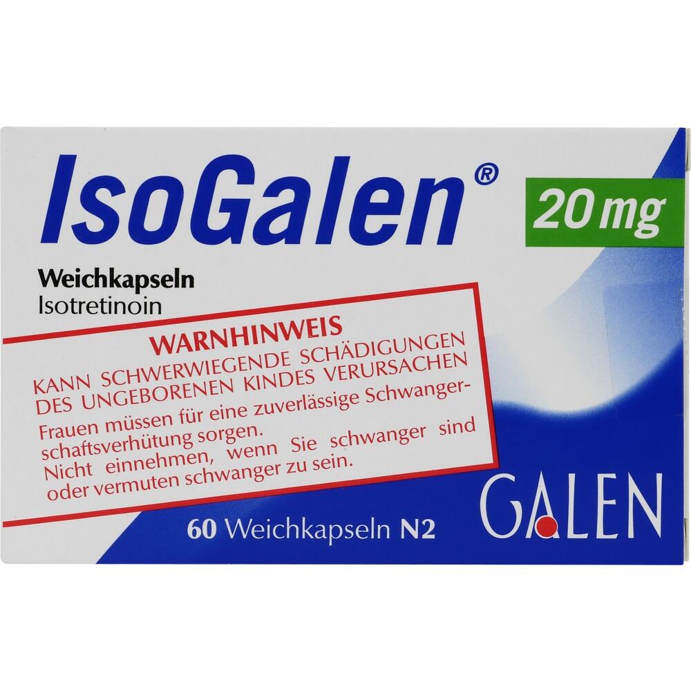 ISOGALEN 20 mg Weichkapseln 60 St Weichkapseln