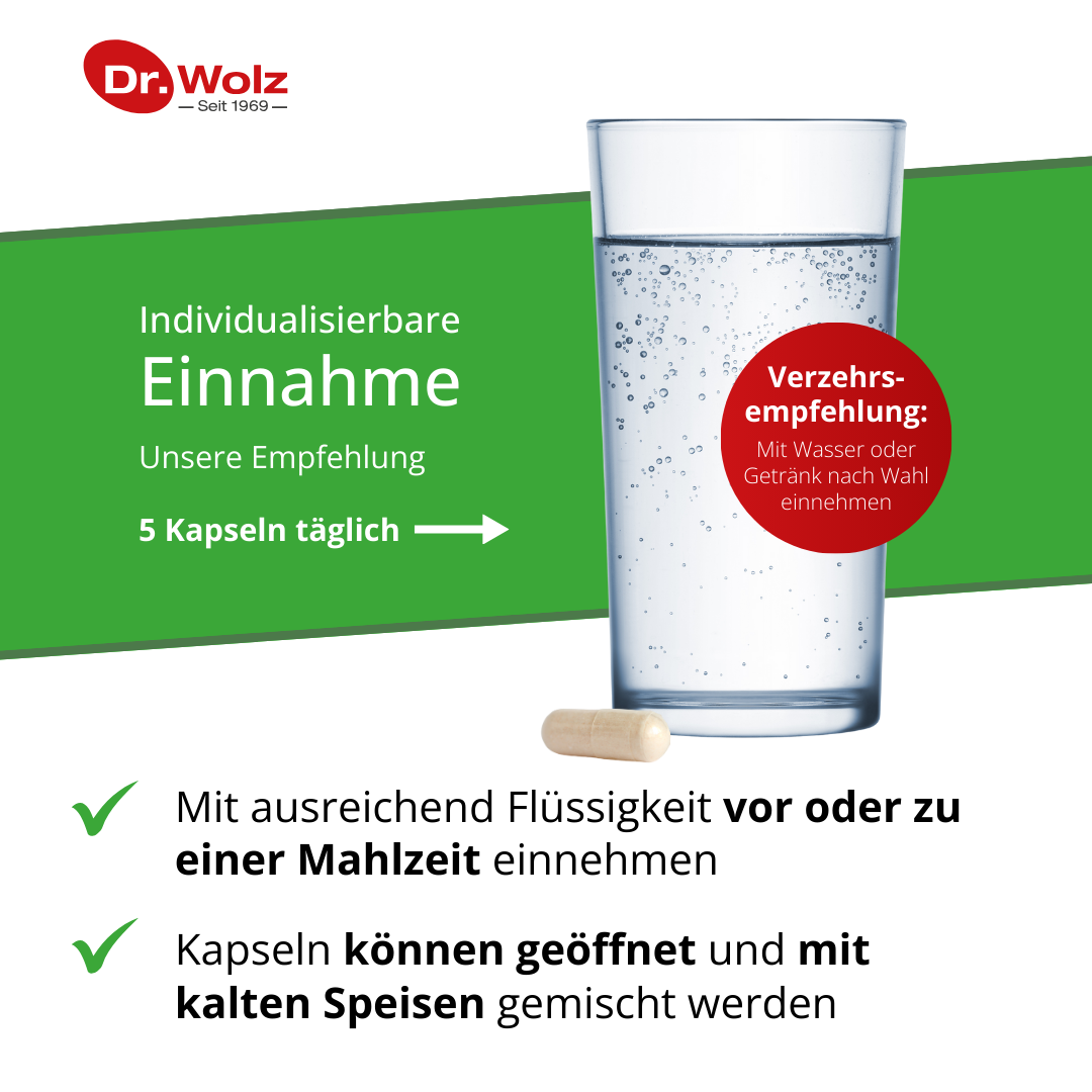 Dr. Wolz Colostrum Immun + Folsäure 125 St Kapseln