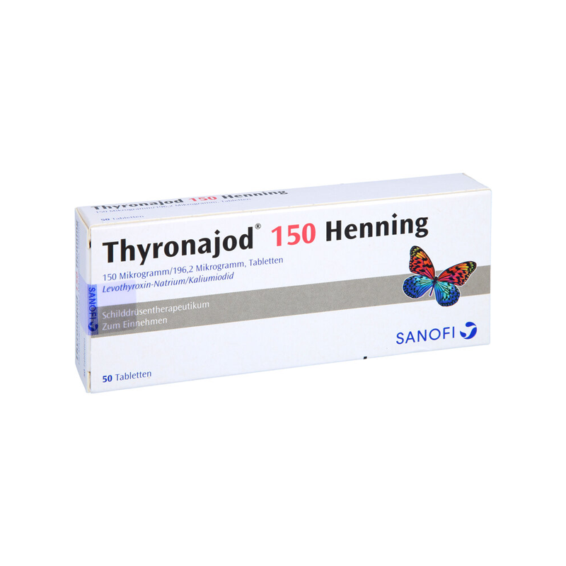 Thyronajod 150 Henning 50 St Tabletten