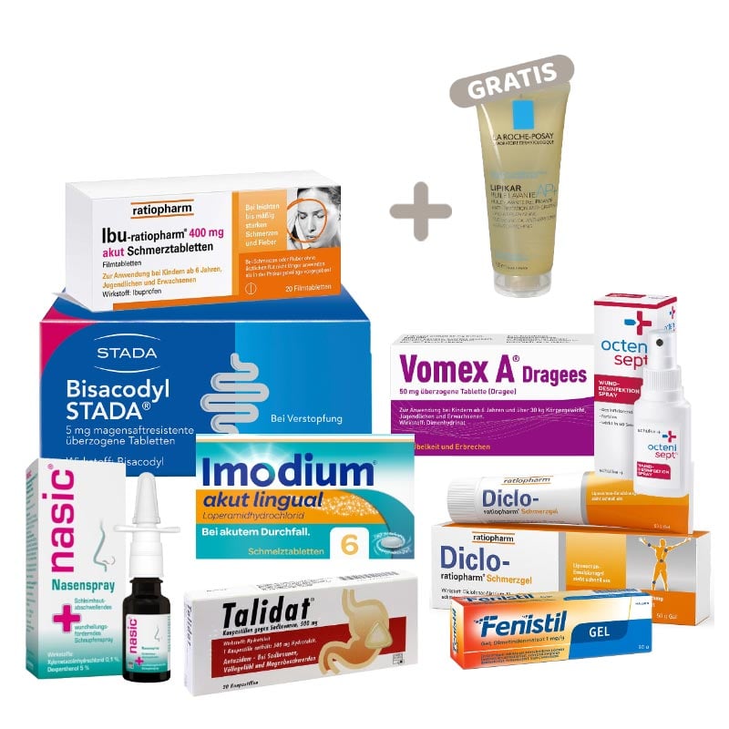 Rundum Sorglos Reiseapotheke  1 St Sparset