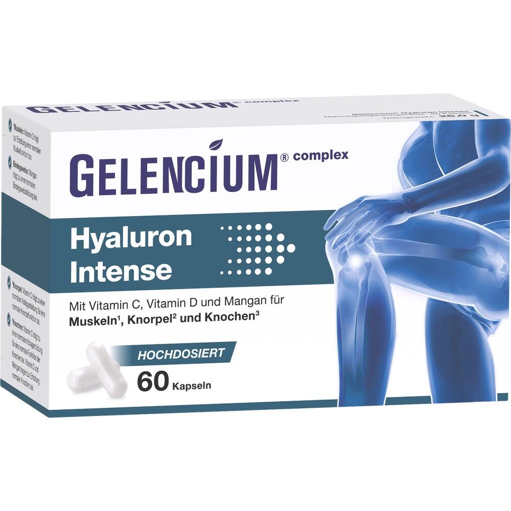 GELENCIUM Hyaluron Intense  60 St Kapseln