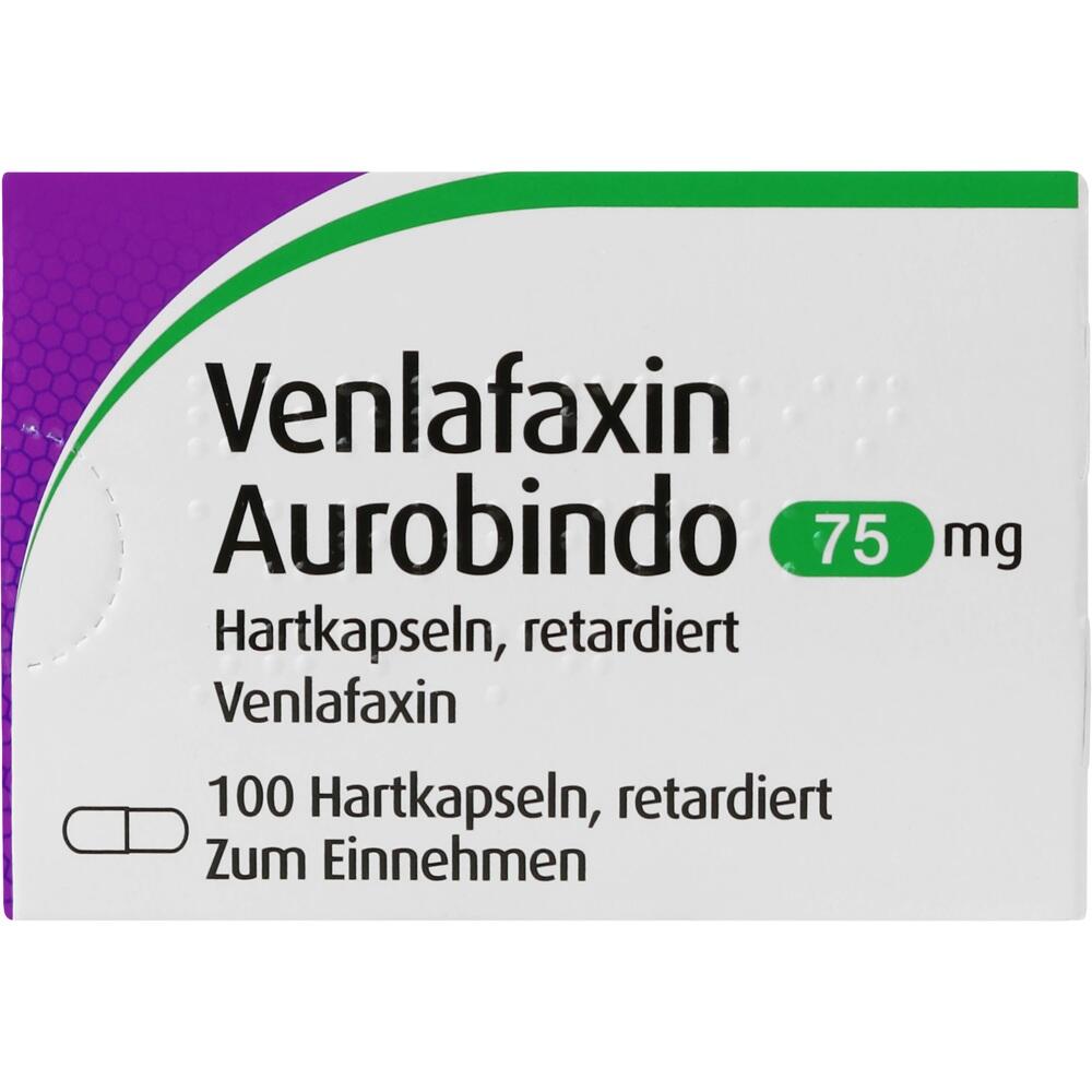 Venlafaxin Aurobindo 75 mg 100 St Retard-Kapseln