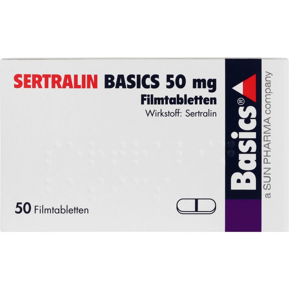 SERTRALIN BASICS 50mg 50 St Filmtabletten