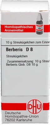 BERBERIS D 8 Globuli 10 g Globuli