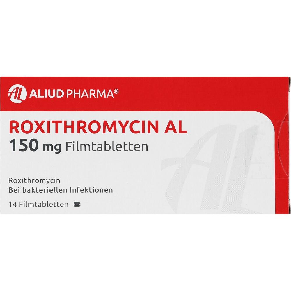ROXITHROMYCIN AL 150mg 14 St Filmtabletten