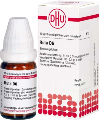 RUTA D 6 Globuli 10 g Globuli