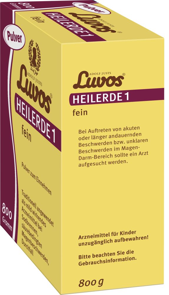 Luvos HEILERDE 1 fein 800 g Pulver