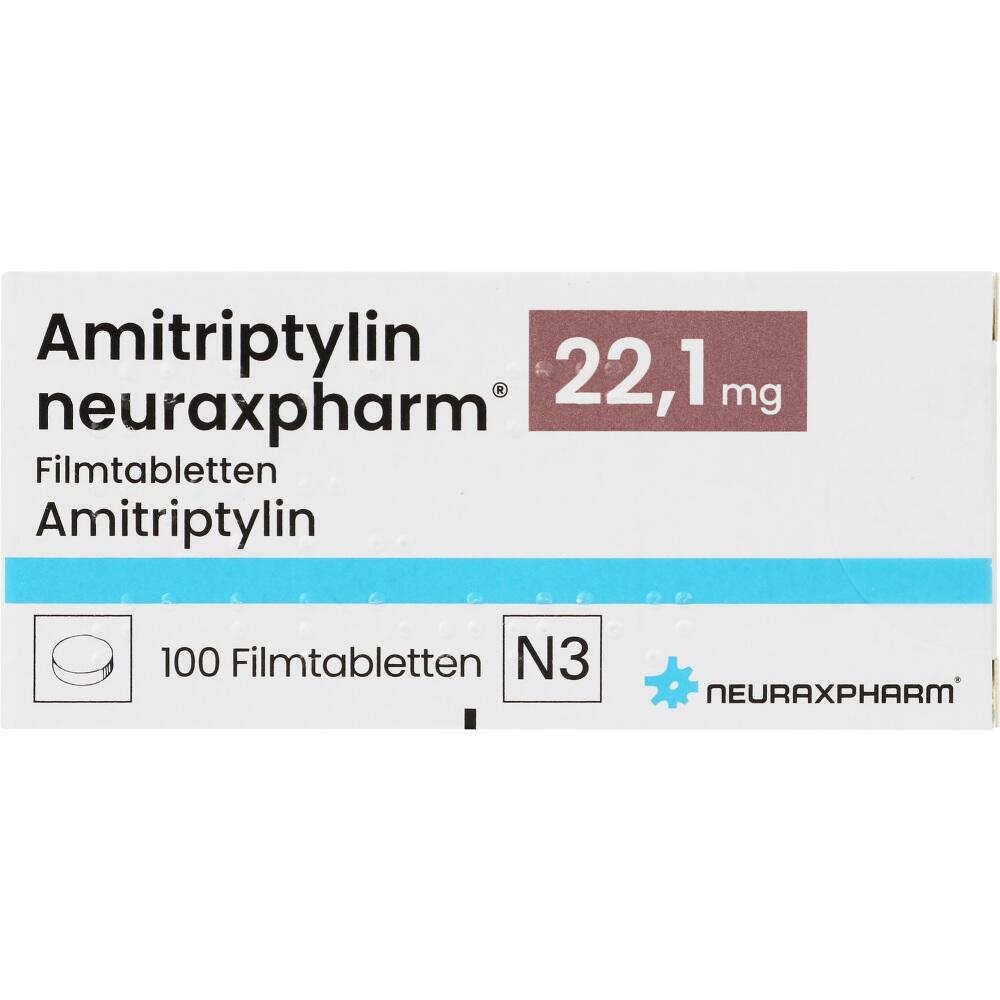 Amitriptylin neuraxpharm 22,1 mg 100 St Filmtabletten