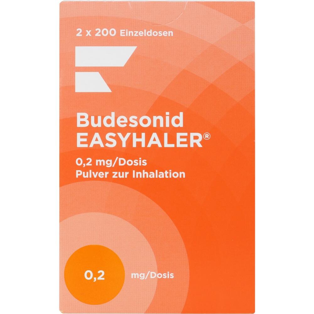 Budesonid Easyhaler 0,2mg/Dosis 2 St Inhalationspulver