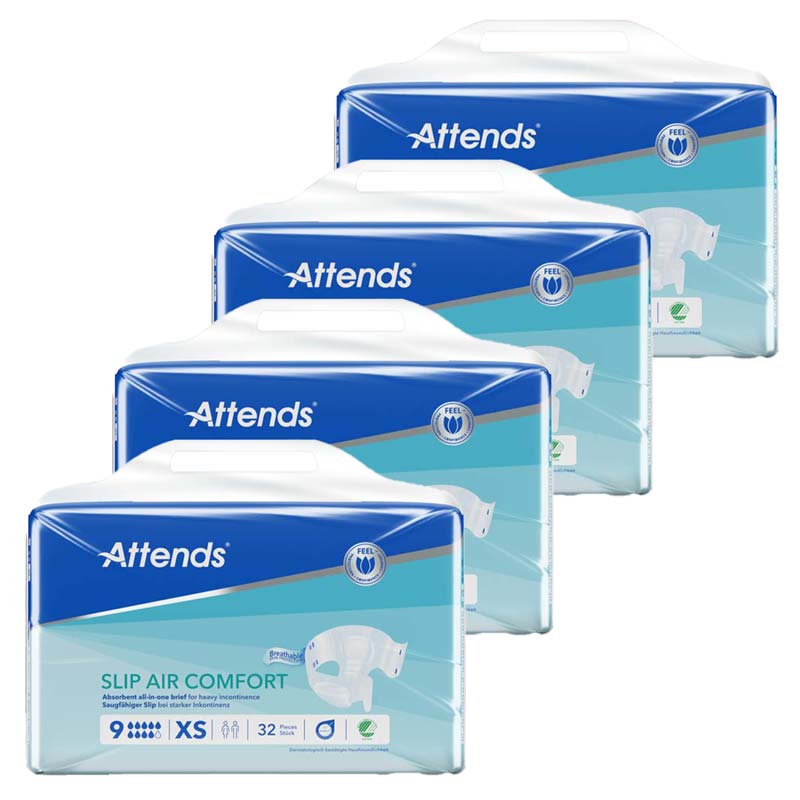 Attends SLIP AIR COMFORT 9 XS Box 4X32 St