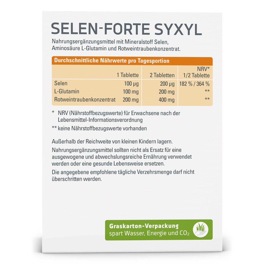 SELEN FORTE Syxyl  100 St Tabletten