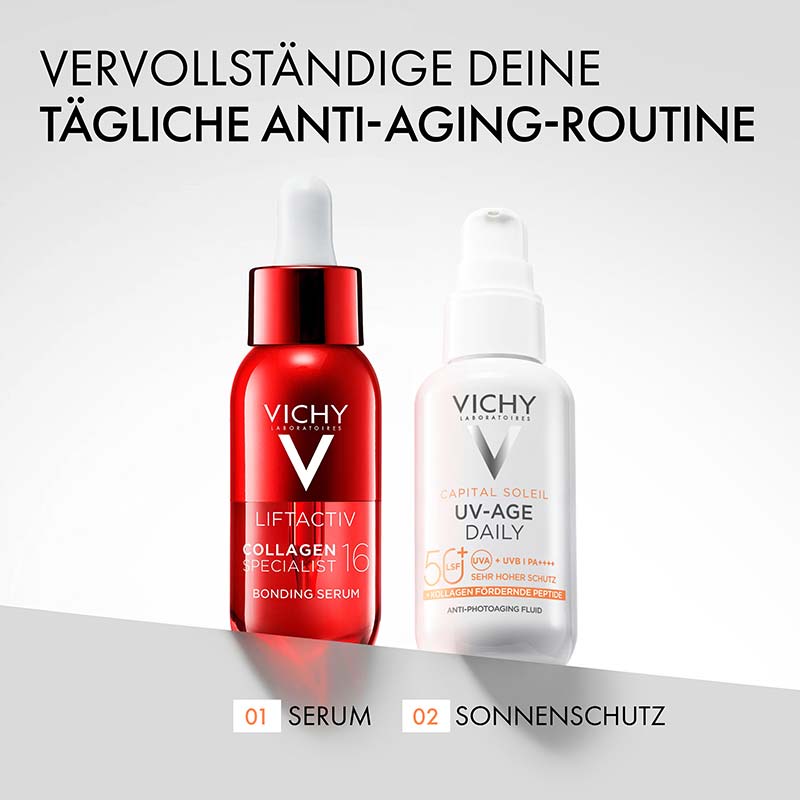 VICHY CAPITAL SOLEIL UV-AGE DAILY LSF 50+ 40 ml Flüssigkeit