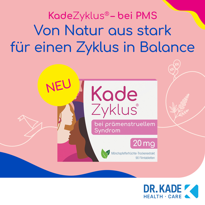 Kade Zyklus bei prämenstruellem Syndrom 20 mg 30 St Filmtabletten