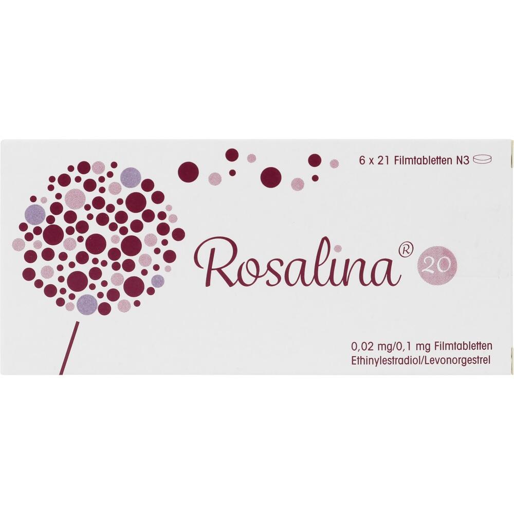 Rosalina 20 0,02 mg/0,1 mg 126 St Filmtabletten