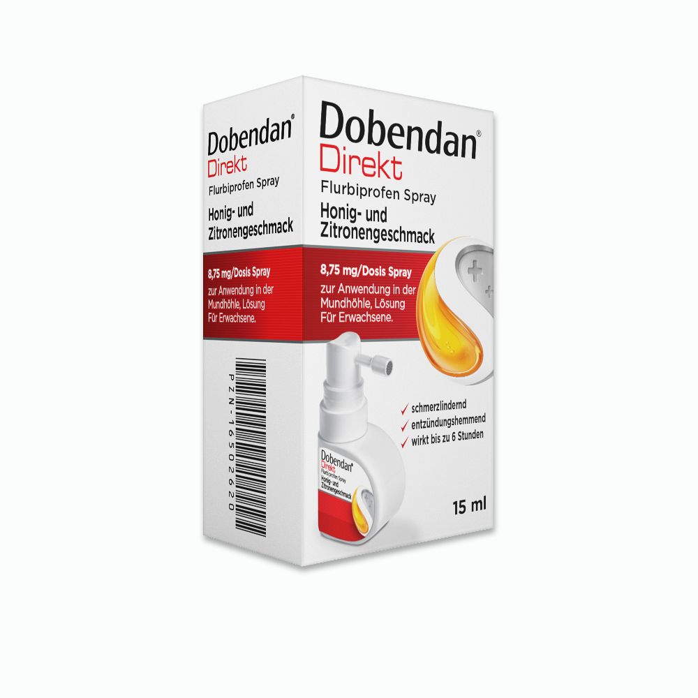 Dobendan Direkt SPRAY Honig & Zitrone 15 ml Spray