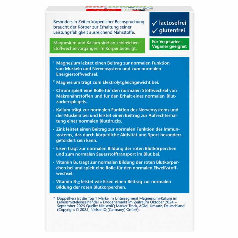 Doppelherz aktiv Magnesium + Kalium 400 30 St Tabletten