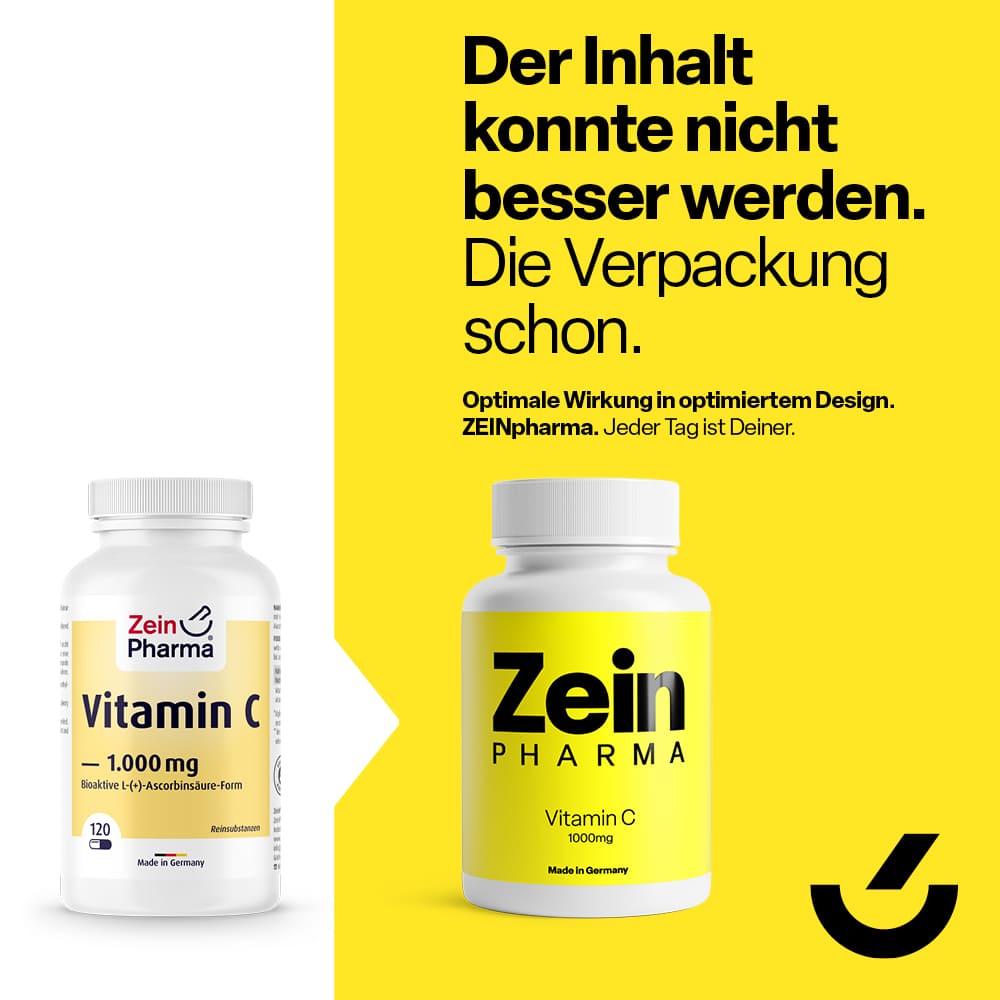 Zein Pharma Vitamin C 1000 mg  120 St Kapseln
