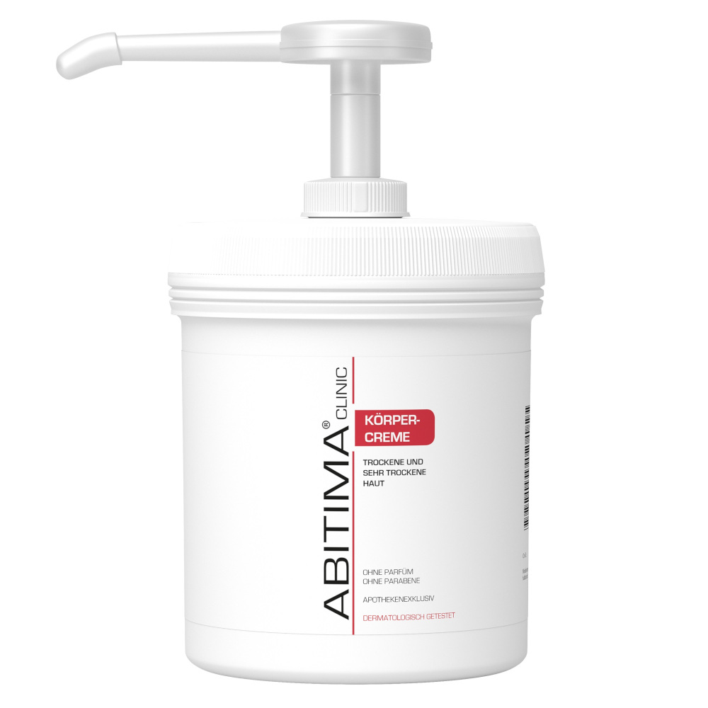 ABITIMA Clinic Körpercreme mit Dosierspender 1000 ml Creme