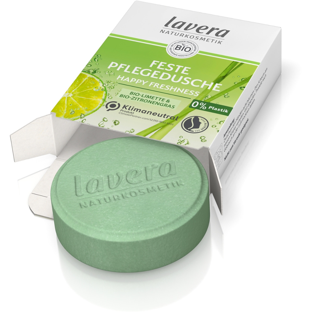 Lavera Feste Pflegedusche Happy Freshness 50 g Duschgel