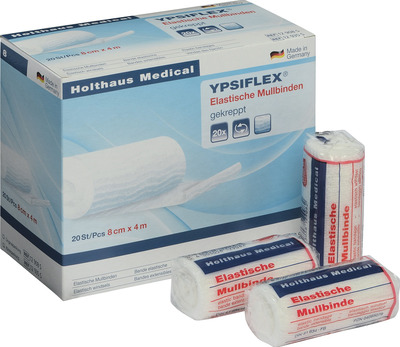 MULLBINDEN elastisch 8 cmx4 m 1 St Binden