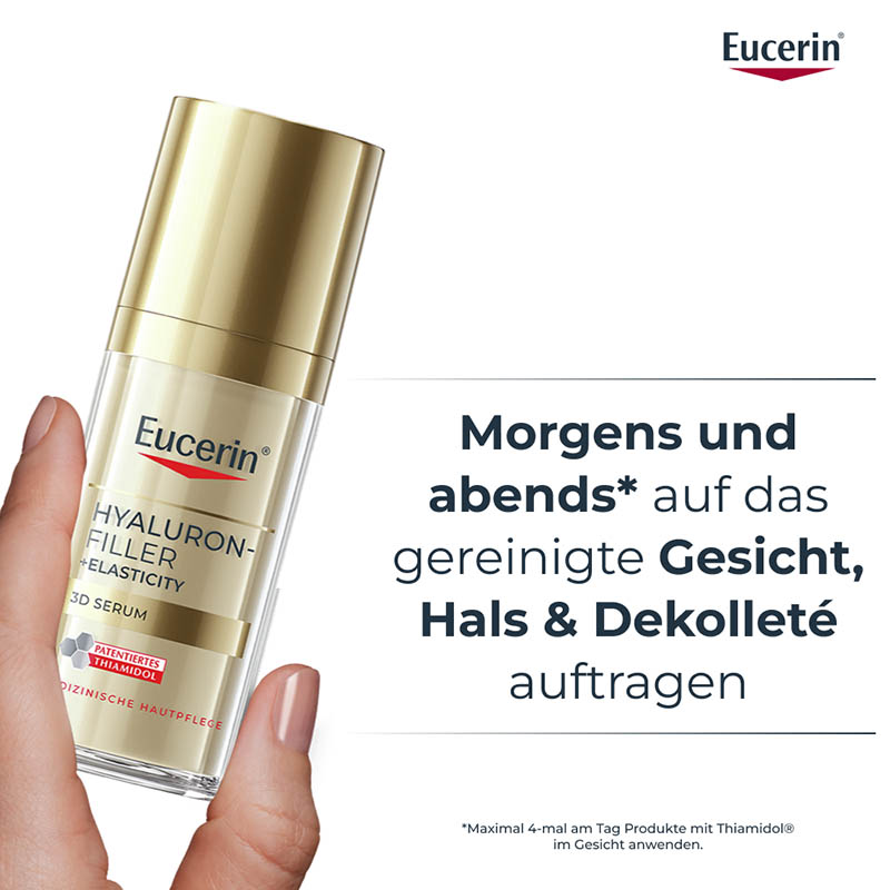 Eucerin HYALURON FILLER + ELASTICITY 3D SERUM 30 ml Creme