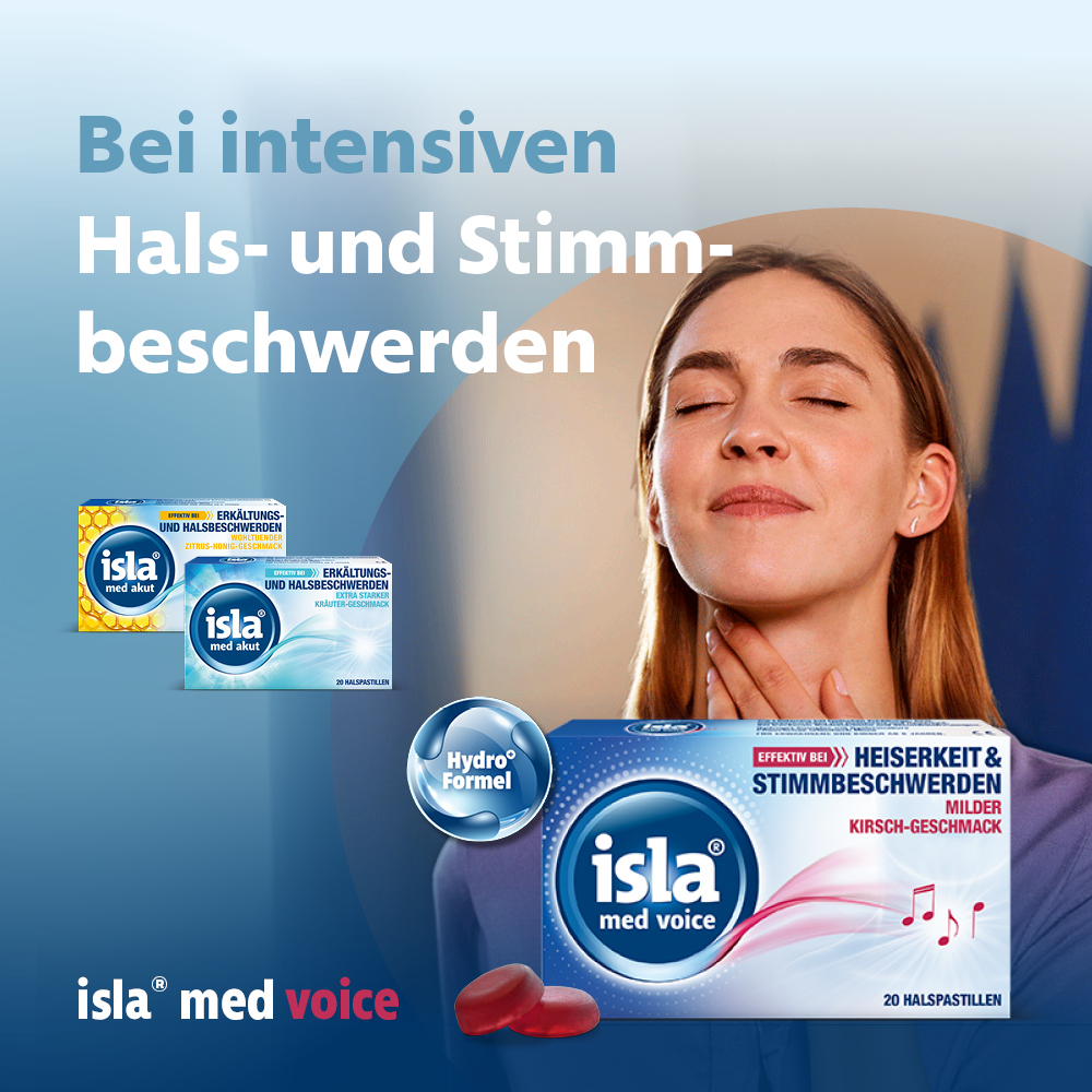 isla med voice Halspastillen 80 St Pastillen