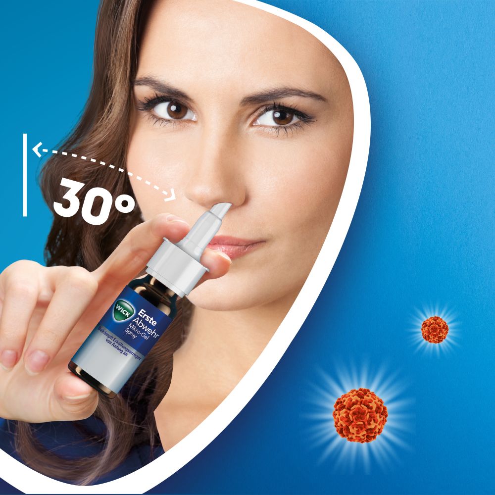 WICK Erste Abwehr Mikro-Gel Spray 15 ml Sprühflasche