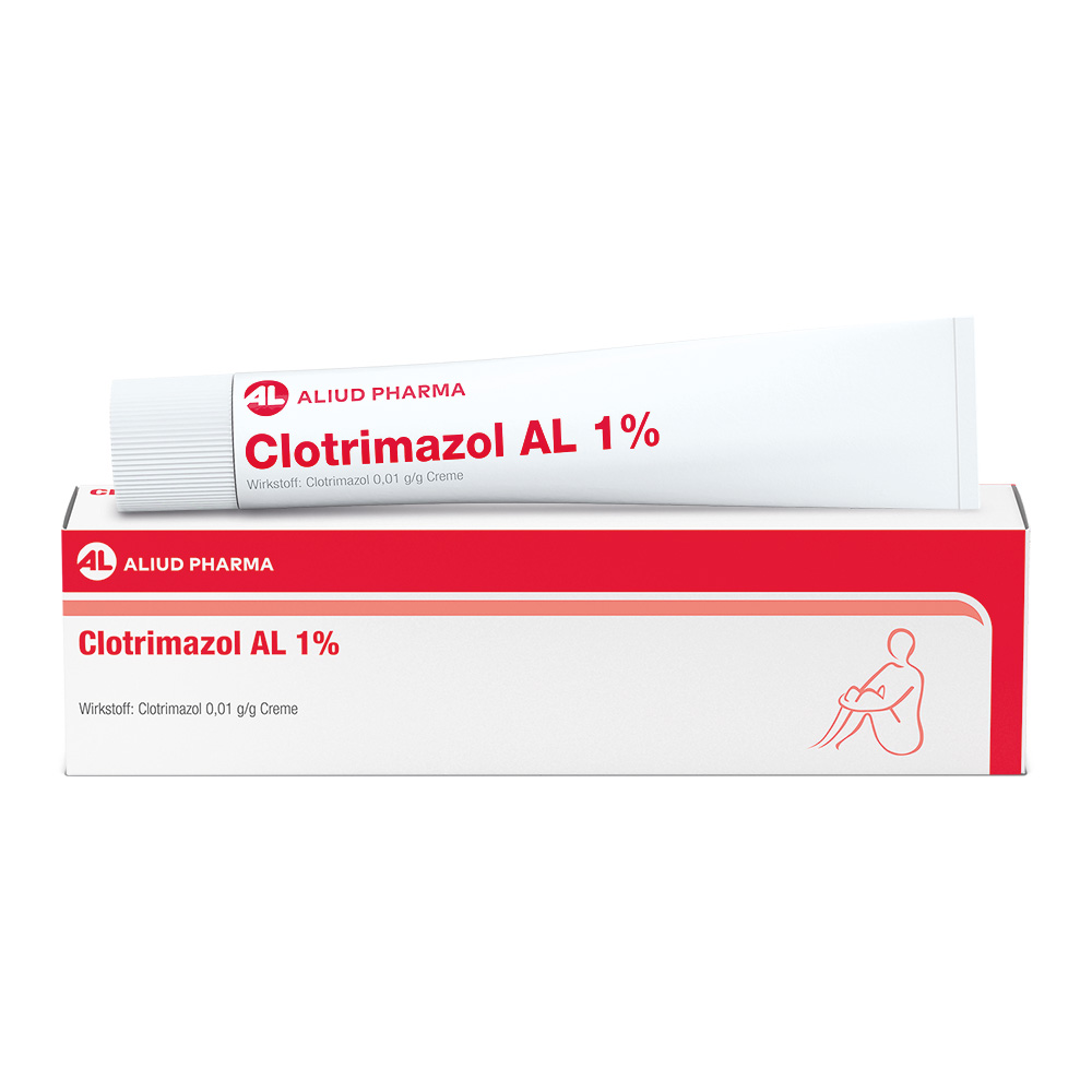 Clotrimazol AL 1% bei Fußpilz