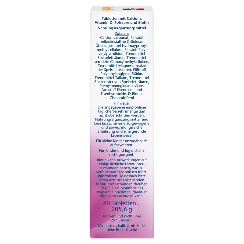 Doppelherz aktiv Calcium 900 + D3 80 St Tabletten