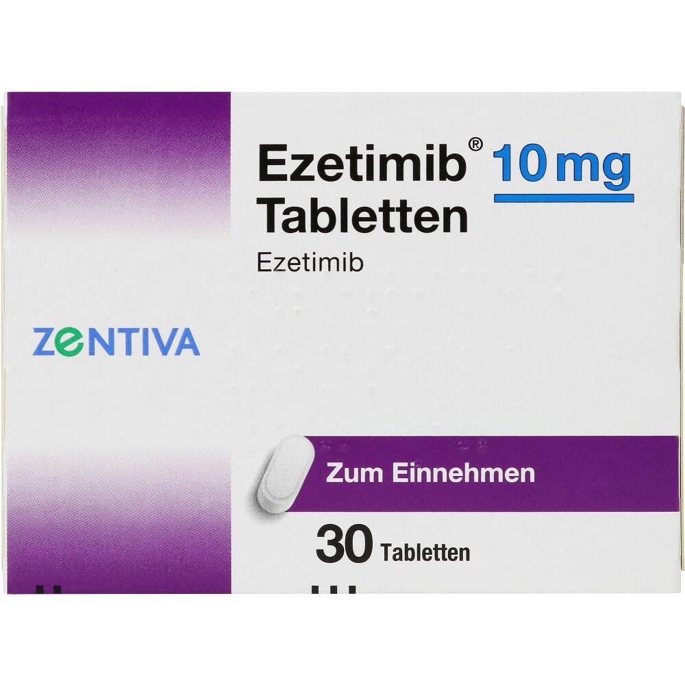Ezetimib 10 mg 30 St Tabletten
