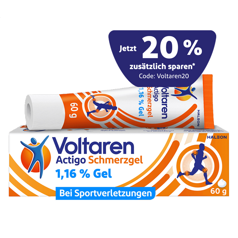 Voltaren Actigo Schmerzgel- Jetzt 20% sparen - Jetzt 20% sparen 60 g Gel