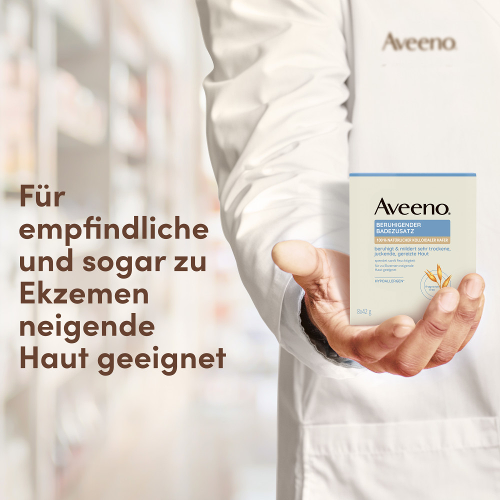 Aveeno Beruhigender Badezusatz  8X42 g Bad