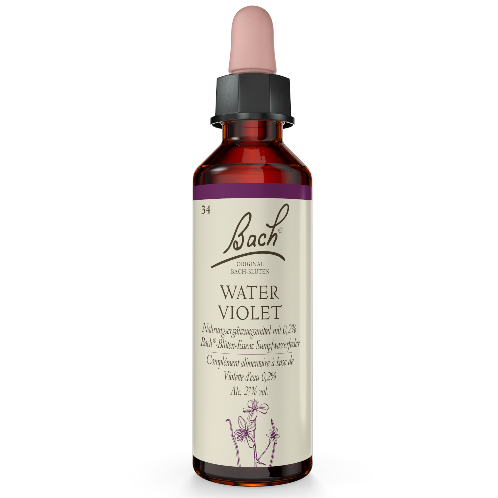 BACHBLÜTEN Original Water Violet Nr. 34 20 ml Tropfen