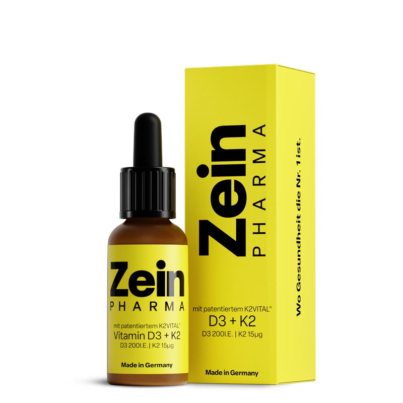 Zein Pharma Vitamin D3 + K2 200 I.E. 20 ml Tropfen zum Einnehmen