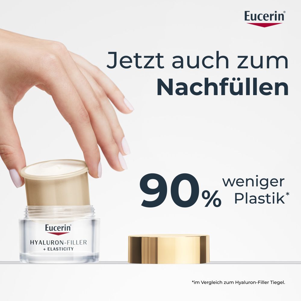 Eucerin HYALURON FILLER + ELASTICITY TAG LSF 30 Nachfüllpack 50 ml Creme