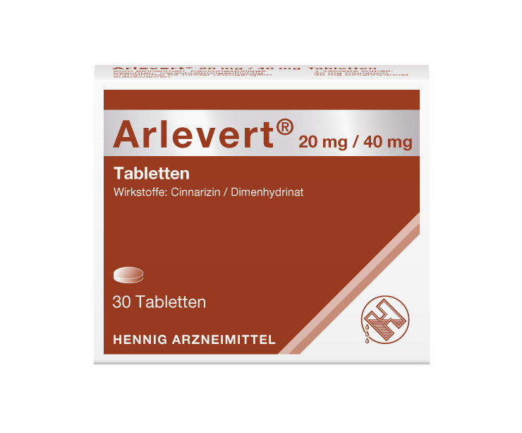ARLEVERT 20 mg/40 mg Tabletten 30 St Tabletten