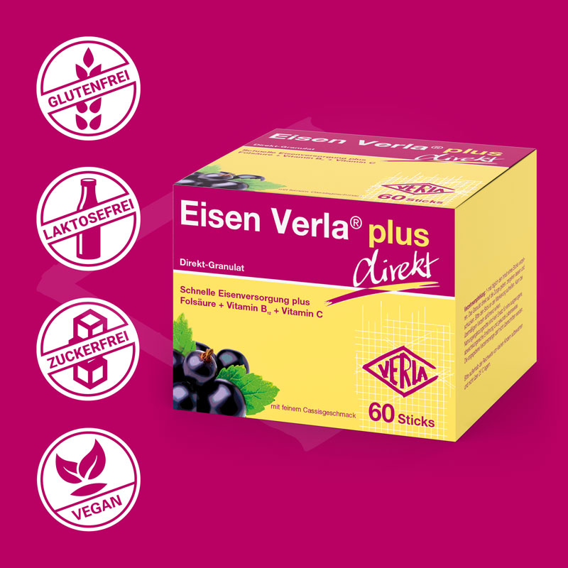 Eisen Verla Plus Direkt Sticks 60 St Granulat