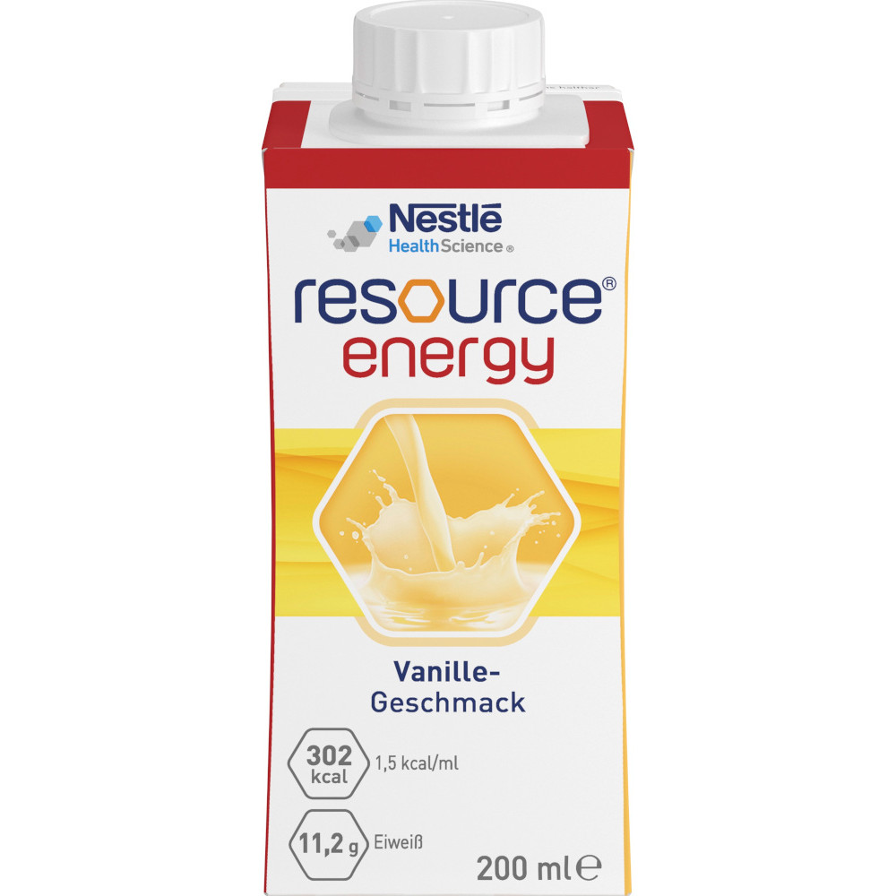 resource energy Vanille-Geschmack 1X200 ml Flüssigkeit